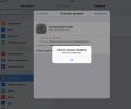 Сбой установки профиля. iPad не активирован